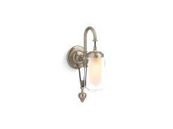 One-light adjustable sconce