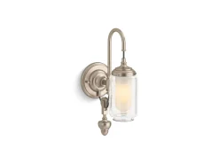 One-light adjustable sconce