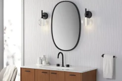 One-light LED lacemaker sconce