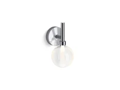 One-light LED lacemaker sconce