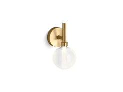 One-light LED lacemaker sconce
