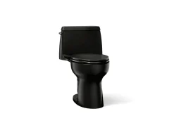 One-piece compact elongated toilet, 1.28 gpf