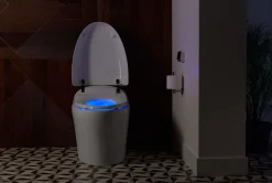 One-piece elongated smart toilet, 1.08 gpf