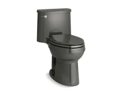 One-piece elongated toilet, 1.28 gpf