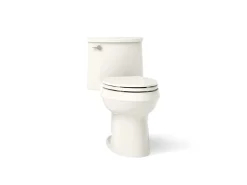 One-piece elongated toilet, 1.28 gpf