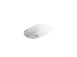 24-1/4" oval undermount bathroom sink