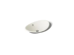 20-3/4" oval vessel bathroom sink