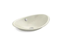20-3/4" oval vessel bathroom sink