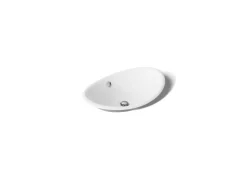 20-3/4" oval vessel bathroom sink