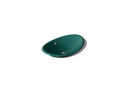 20-3/4" oval vessel bathroom sink