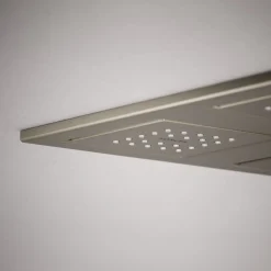 Overhead shower panel with four 22-nozzle sprayheads