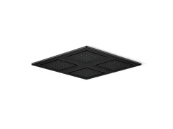 Overhead shower panel with four 22-nozzle sprayheads