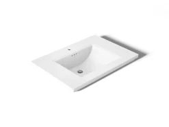 30-11/16" pedestal/console table bathroom sink