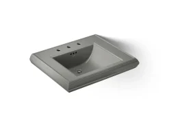 Pedestal/console table bathroom sink basin with 8