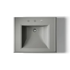 Pedestal/console table bathroom sink basin with 8