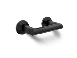Pivoting toilet paper holder