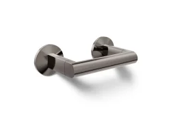 Pivoting toilet paper holder