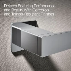 Pivoting toilet paper holder