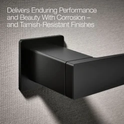 Pivoting toilet paper holder