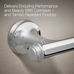 Pivoting toilet paper holder