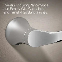 Pivoting toilet paper holder