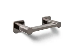 Pivoting toilet paper holder