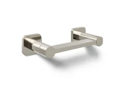 Pivoting toilet paper holder