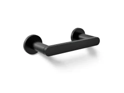Pivoting toilet paper holder