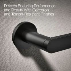 Pivoting toilet paper holder