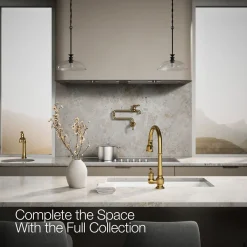 Pull-down kitchen sink faucet with three-function sprayhead