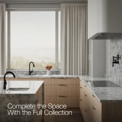 Pull-down kitchen sink faucet with two-function sprayhead