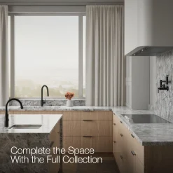 Pull-down kitchen sink faucet with two-function sprayhead