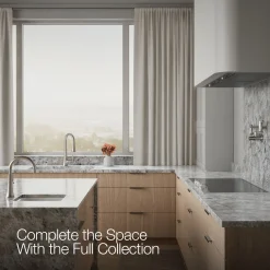 Pull-down kitchen sink faucet with three-function sprayhead