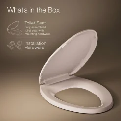 Quick-Release™ elongated toilet seat