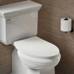 Quiet-Close™ elongated toilet seat
