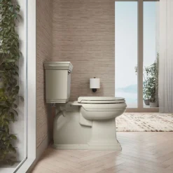ReadyLatch® Quiet-Close™ elongated toilet seat