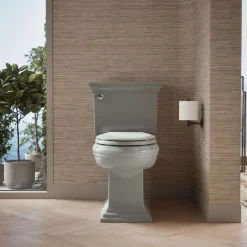 ReadyLatch® Quiet-Close™ elongated toilet seat
