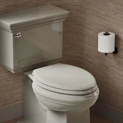 ReadyLatch® Quiet-Close™ elongated toilet seat