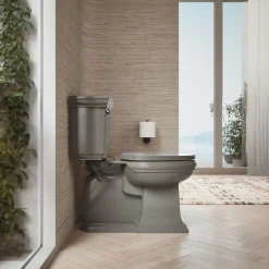 ReadyLatch® Quiet-Close™ elongated toilet seat