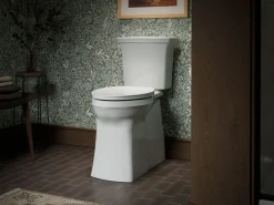 ReadyLatch® Quiet-Close™ elongated toilet seat