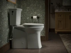 ReadyLatch® Quiet-Close™ elongated toilet seat