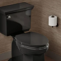 ReadyLatch® Quiet-Close™ elongated toilet seat