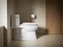 ReadyLatch® Quiet-Close™ elongated toilet seat