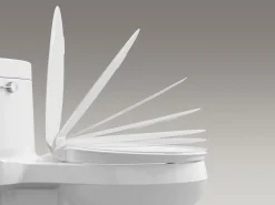 ReadyLatch® Quiet-Close™ elongated toilet seat