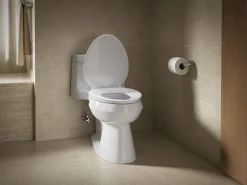 ReadyLatch® Quiet-Close™ elongated toilet seat