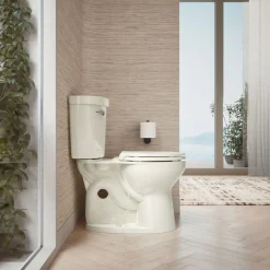 ReadyLatch® Quiet-Close™ round-front toilet seat with antimicrobial agent