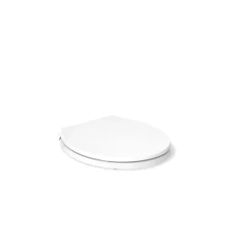 ReadyLatch® Quiet-Close™ round-front toilet seat with antimicrobial agent