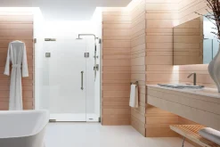 20-3/4" rectangular drop-in bathroom sink, no overflow