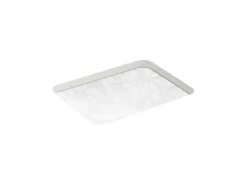 20" rectangular undermount bathroom sink