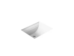 20" rectangular undermount bathroom sink